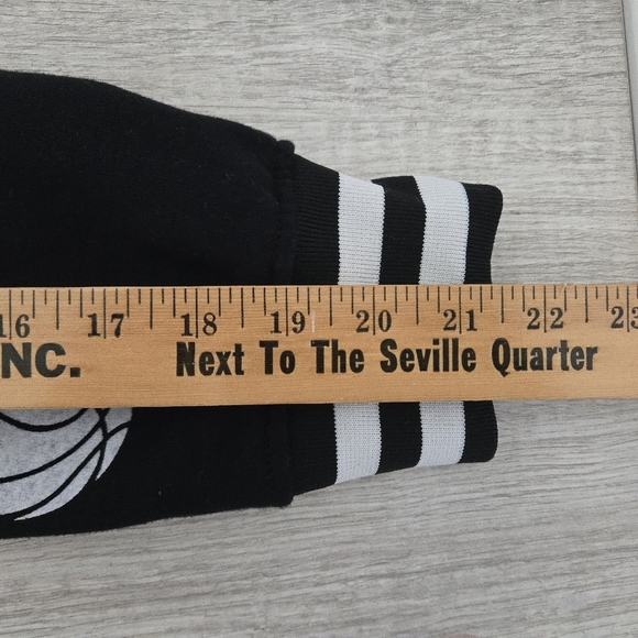 NBA All Star Game Teams Hoodie Mens Size Large Basketball Black White Logo - Picture 7 of 7